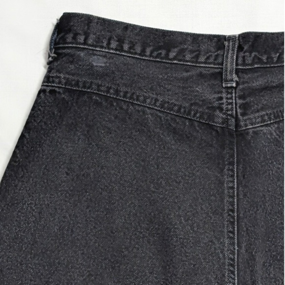 Vintage Wrangler Black High Waist Western V-Yoke Tapered Jeans Made in USA 15x36 - Picture 16 of 16